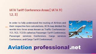 IATA Three Traffic Conference Areas [upl. by Citron]