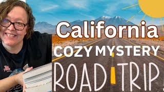 COZY MYSTERY Road Trip Challenge California cozymystery cozy books bookrecommendations mystery [upl. by Anwahsat]