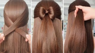 ⚠️ SIMPLE HAIRSTYLES FOR EVERYDAY ⚠️  Hair Tutorials [upl. by Tomkiel392]