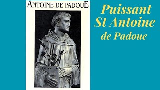 15 Oct  Prions le Puissant Saint Antoine de Padoue [upl. by Alwin]