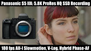 Panasonic Lumix S52X 58K ProRes VLog SSD 180 fps AllIntra [upl. by Ahsar]