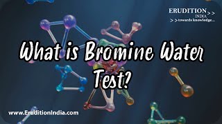 What is Bromine Water Test Organic Chemistry  Carbon amp Its Compounds  Class X Level [upl. by Pufahl229]