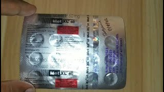 Met xl 50 tabletsmetoprolol succinate tablets [upl. by Averyl]