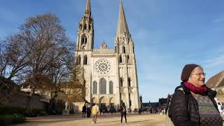 Les cloches de NotreDame de Chartres sonnent pour NotreDame de Paris [upl. by Savill]