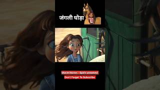 Junglee ghoda ki kahani🐎animation kids shorts [upl. by Akeimat469]