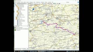 eine Route planen mit BaseCamp [upl. by Agretha]