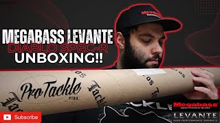 Megabass Levante Diablo SpecR UNBOXING Extremely Versatile Rod [upl. by Caritta310]