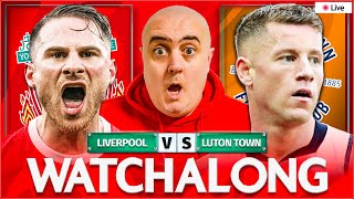 LIVERPOOL 41 LUTON TOWN LIVE WATCHALONG with Craig Houlden [upl. by Aprile176]