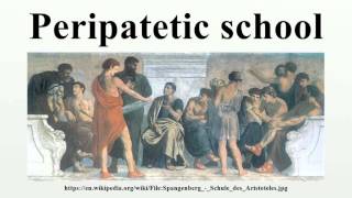 Peripatetic school [upl. by Nujra]