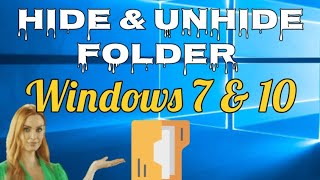 খুব সহজেই ফাইল বা ফোল্ডারকে লুকিয়ে রাখুন  Hide Folder Windows 710 folder hidden unhide Folder [upl. by Sherrer293]