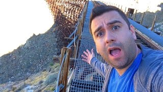 Abandoned Trains Tunnels amp a Giant Train Trestle [upl. by Razaele]