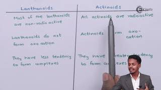 Difference Between Lanthanoids and Actinoids  D and F Block Elements  Chemistry Class 12 [upl. by Stoddart]