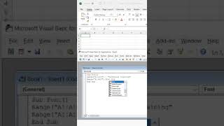 Change Font Size amp Font Style Using Excel VBA shorts [upl. by Drais695]