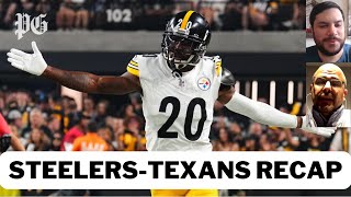 NFL Week 4 Steelers vs Texans reaction recap highlights and analysis [upl. by Eirol]