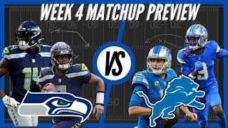 SEAHAWKS VS LIONS PREVIEW [upl. by Llertram]