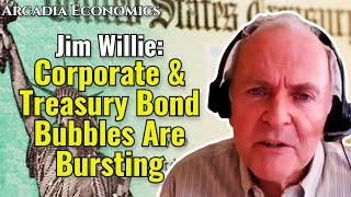 Jim Willie The Corporate and Treasury Bond Bubbles Are Bursting [upl. by Luanni204]