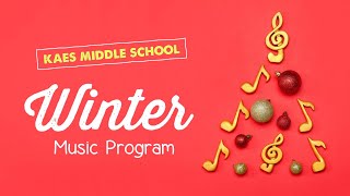 KAES Middle School Winter Music Program [upl. by Alathia]