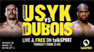 LIVE Oleksandr Usyk v Daniel Dubois watchalong on talkSPORT Boxing 🥊 [upl. by Arek141]