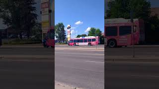 Red Deer Alberta Canada busy city [upl. by Ellah]