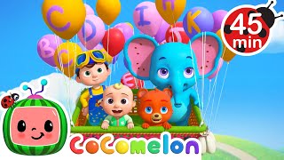 Do You Know Your ABCs  CoComelon JJs Animal Time  Animal Songs for Kids [upl. by Adihahs]