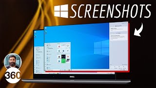 How to Take Screenshots in Windows 10 Laptops and Desktops 4 Easy Ways to Take Screenshots [upl. by Wertz]