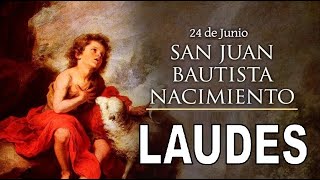 LAUDES Lunes 24 de Junio de 2024 Ordinario XII Salterio IV [upl. by Alisander718]