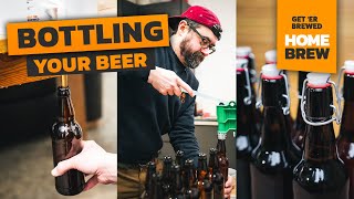 How to bottle homebrew for beginners  Get Er Brewed [upl. by Wiburg]