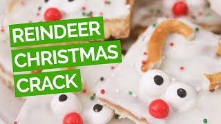 White Chocolate amp Toffee Reindeer Christmas Crack [upl. by Islehc]