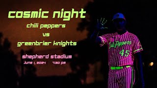 TriCity Chili Peppers Cosmic Baseball Live Stream  June 1 [upl. by Trinia]