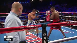 Daniel Jacobs Vs Sergiy Derevyanchenko Highlights Vacant IBF Title [upl. by Alehcim]