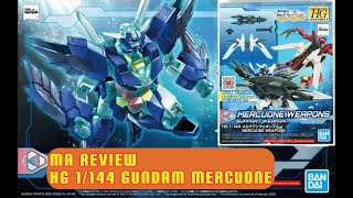 HG 1144 Gundam Mercuone  Review [upl. by Annaoj]