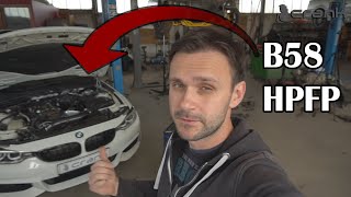 Installing BMW B58 HPFP On BMW N55 Because Of Fuel Pressure Issue [upl. by Nylaroc]