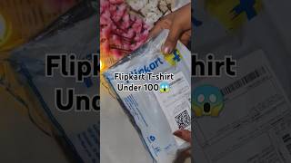 Flipkart Tshirt under100😱 oversized tshirt haultshirt review tshirt clothing review shorts [upl. by Machutte]