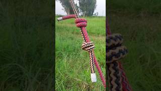 Tie Double Fishermans knot Rope Knot Double Fishermans fishermanknot [upl. by Gar]