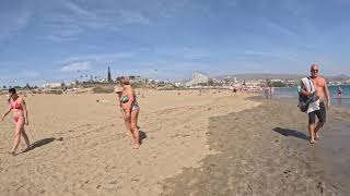 Beach Walk Maspalomas [upl. by Nadab]