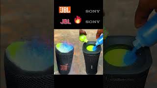 JBL vs Sony bassboosted test bassboosted jbl sony colour [upl. by Wiese]