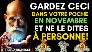 Gardez ceci dans votre Poche le 1er novembre et vos problèmes financiers disparaîtront [upl. by Iborian]