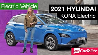 2021 Hyundai KONA Electric review  Australia [upl. by Owain]