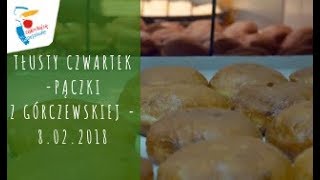 Tłusty czwartek  pączki z Górczewskiej  8022018 [upl. by Agemo]