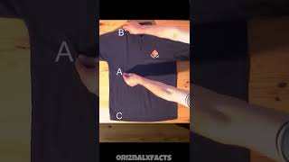 How to Fold a TShirt in 2 Seconds Like a Pro [upl. by Lleuqar]