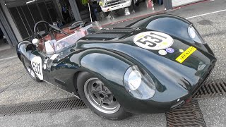 Lister Jaguar Knobbly 1958  Jochen Wilms 531  Bosch Hockenheim Historic 2021  Hockenheim [upl. by Eidualc174]