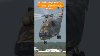 Helicóptero MI26 shorts helicopter ussr usa top aviation airforce viralvideo pilot avion [upl. by Diena]