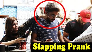 Slapping Prank Part 10  Pranks In Pakistan  Humanitarians [upl. by Vinita864]