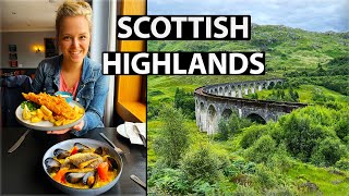 Scottish Highlands Fun  Mallaig Highland Games Glenfinnan Viaduct and Glencoe [upl. by Dearr]