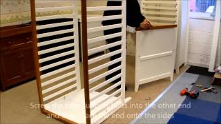 How to build a Mothercare Summer Oak Cot [upl. by Otrebilif]