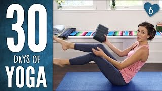 Day 6  SIX PACK ABS  30 Days of Yoga [upl. by Aniaj]