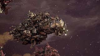 Battlefleet Gothic Armada  Blackstone Fortress vs Ork Pirates [upl. by Siduhey518]