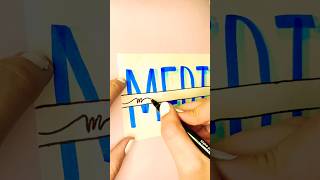 Lettering Ideas You Haven’t Seen Before🩷shorts ytshorts [upl. by Chud]