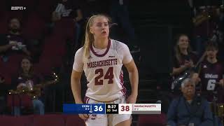 UMass WBB vs CCSU  Highlights  111024 [upl. by Htebazileharas]