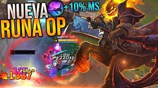 ¡1000 DE VELOCIDAD DE MOVIMIENTO CON LA NUEVA RUNA Y ESTA BUILD  HECARIM JUNGLA PBE [upl. by Lynea191]